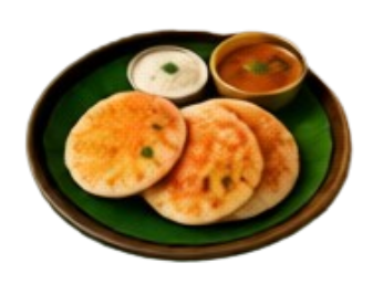 Ghee Podi Tette Idli