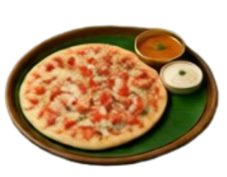 Onion Tomato Uttappam